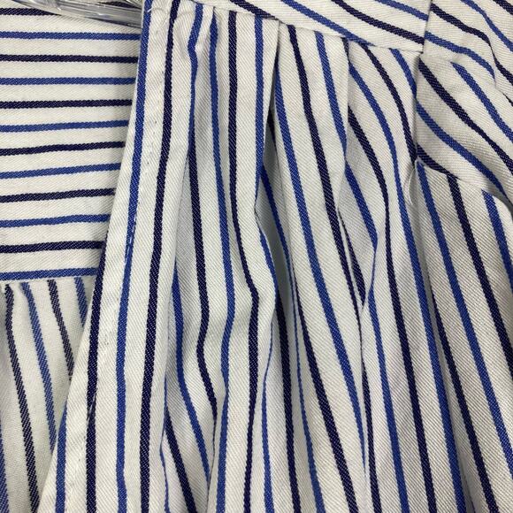 NWOT MADEWELL Top S Wrap Blouse in Albury Stripe - Picture 5 of 8